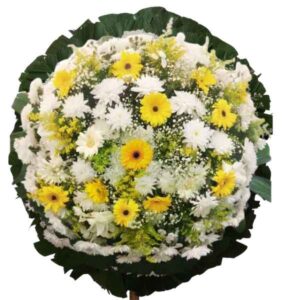 Coroa de Flores para velório tradicional S