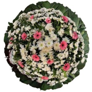 Coroa de Flores para velório Tradicional F