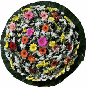 Coroa de Flores para velório Premium C