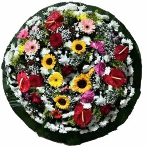 Coroa de Flores para velório Premium F