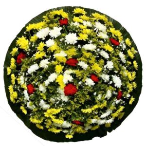 Coroa de Flores para velório Tradicional C