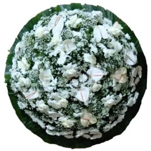 Coroa de Flroes para velório Premium B